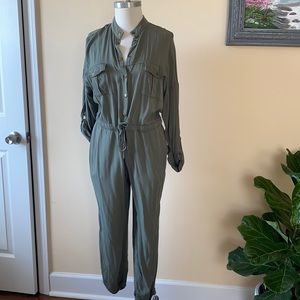 Olive green jumpsuit